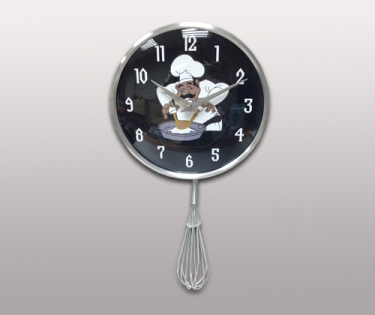 Часы настенные для кухни с миксером